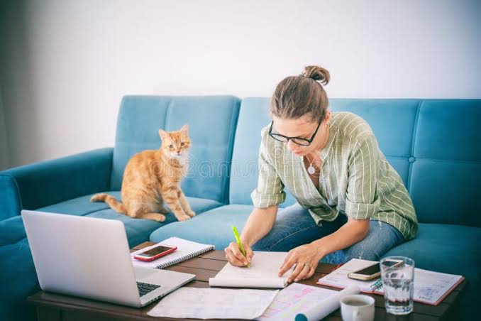 women sitting at desk